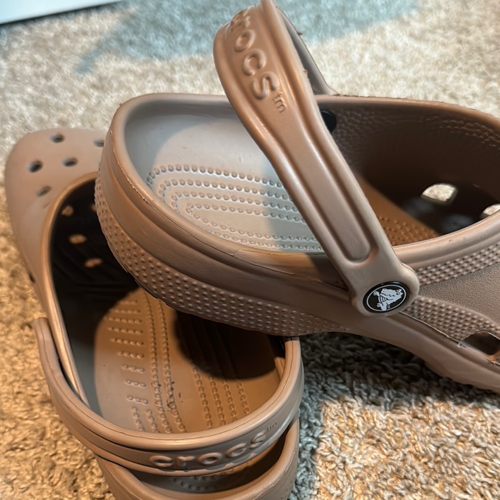 Womens Tan Clogs - Picture 3 of 3